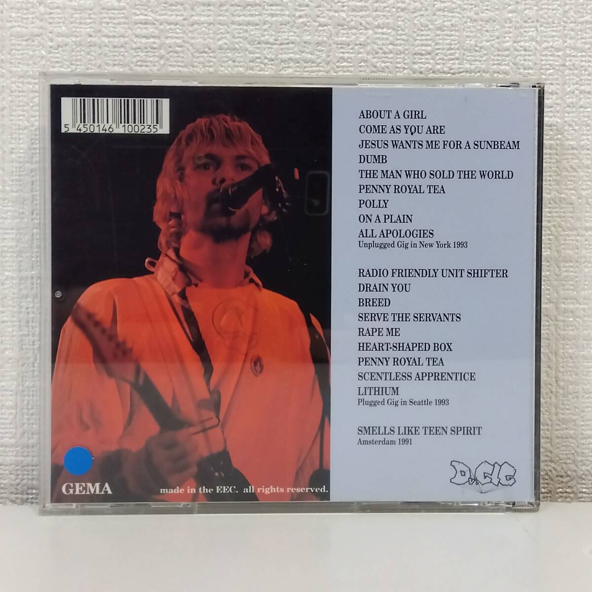 洋CD★ Nirvana ニルヴァーナ Shock Treatment 直輸入盤 DGCD023の画像3