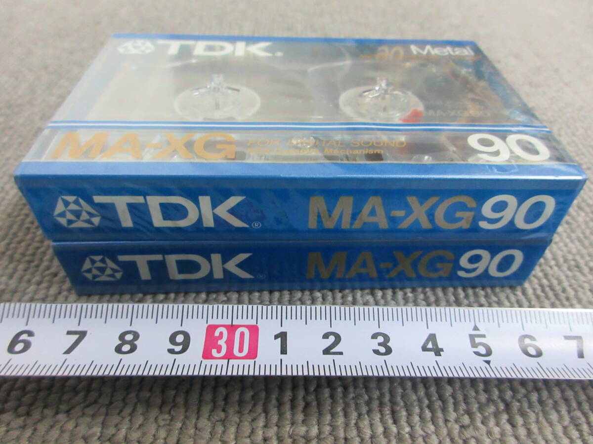 S【4-22】●10 未使用長期品 TDK メタルカセットテープ MA-XG 90分テープ 2点の画像7