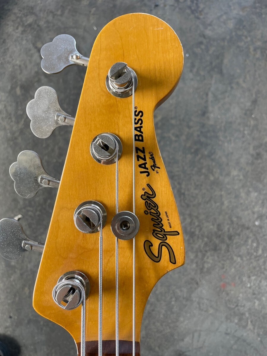 Squier by Fender JAZZ BASS MADE IN JAPAN JVシリアル 82年の画像4