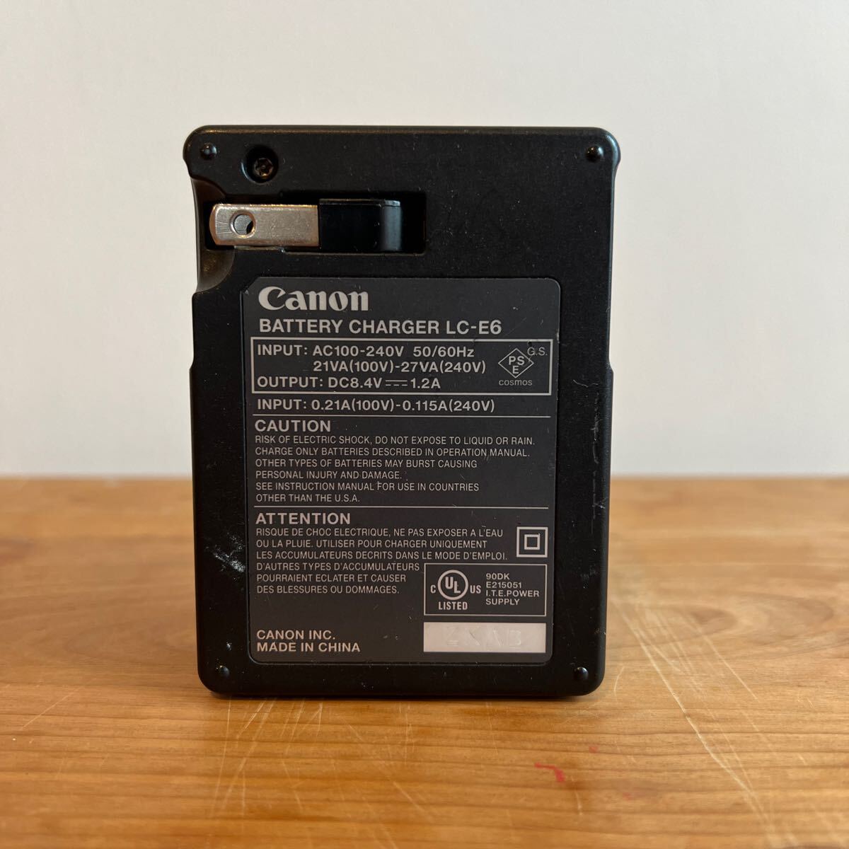 LC-E6 Canon キヤノン バッテリーチャージャー 充電器 キャノンの画像5