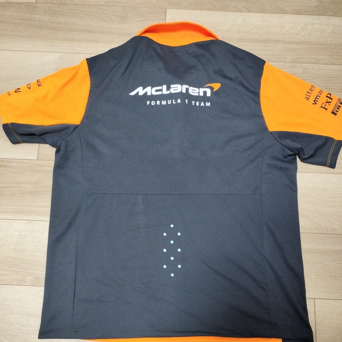 2023 year McLAREN F1 team supplied goods polo-shirt XL size Japan 2XL corresponding not for sale no squirrel earrings toli Japan GP CASTORE