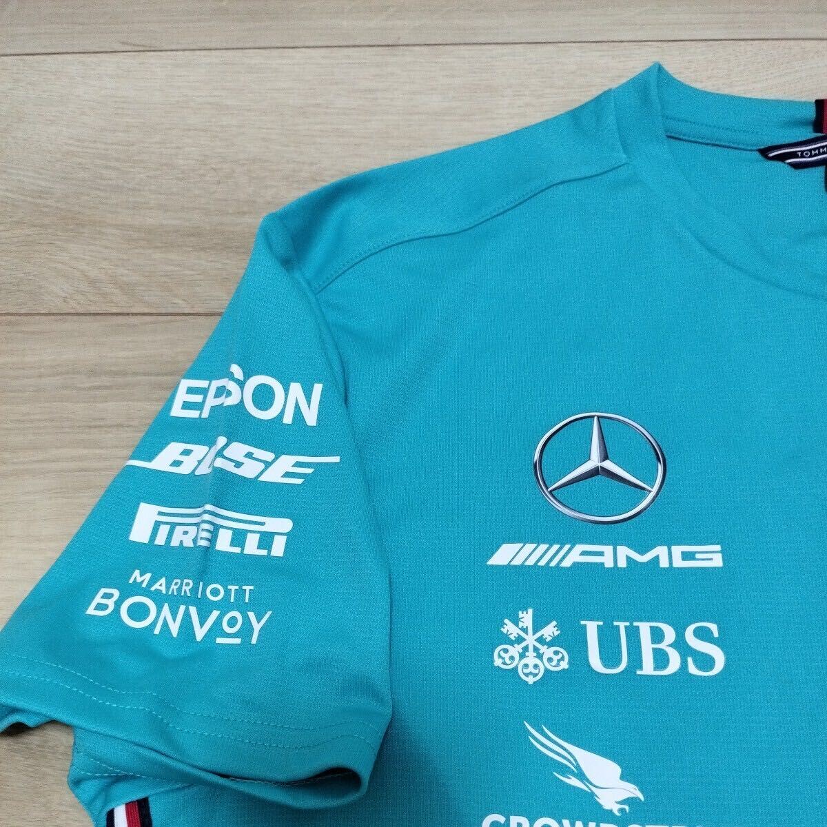 2020 Mercedes AMGpe Toro nasF1 team supplied goods Champion acquisition memory T-shirt S size not for sale Hamilton botasTOMMYHILFIGER