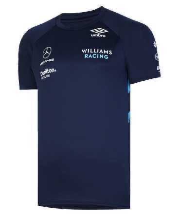 2022 ウィリアムズ レーシングF1 チーム支給品 Tシャツ Sサイズ 日本Mサイズ相当 新品 非売品 アルボン ラティフィ UMBRO 日本GPの画像8