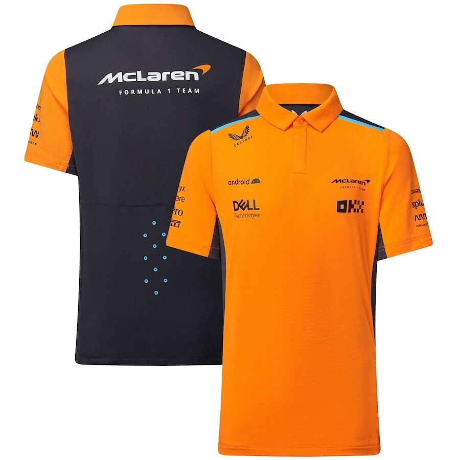 2023 year McLAREN F1 team supplied goods polo-shirt XL size Japan 2XL corresponding not for sale no squirrel earrings toli Japan GP CASTORE