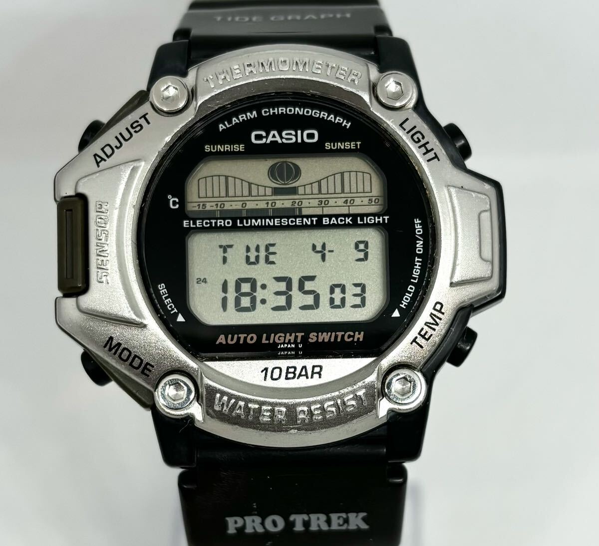 カシオ プロトレック PRT-11 電池交換済み PROTREK CASIO デジタル の画像1