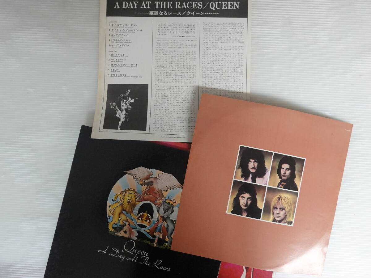 0763QUEENクィーン レコードLP6枚 EP5枚セット Queen II/Sheer Heart Attack/A Night at the Opera他 LP1stから6枚目まで揃い_画像7