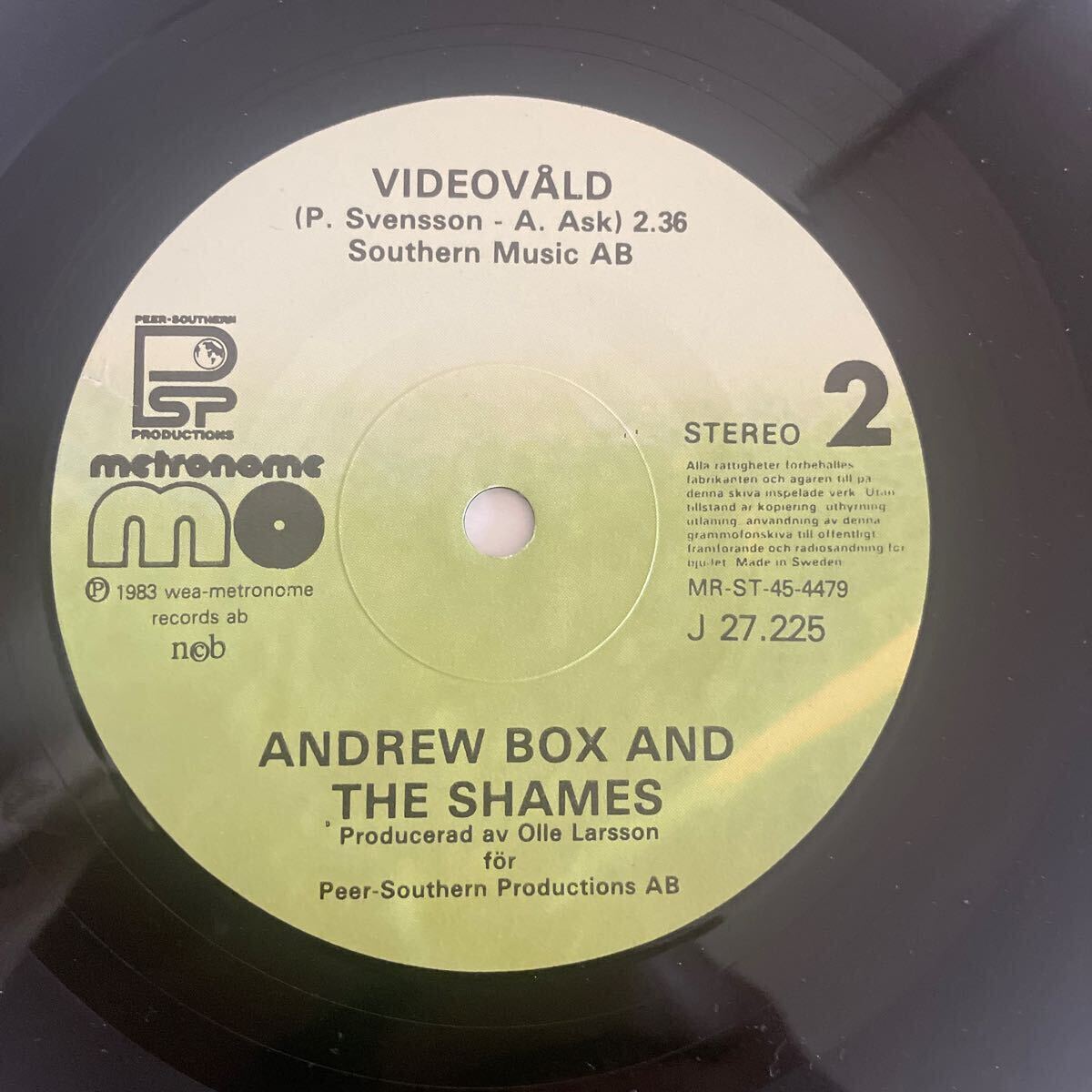 ANDREW BOX AND THE SHAMES/punk rock/power pop/パンク天国/オリジナル盤_画像4