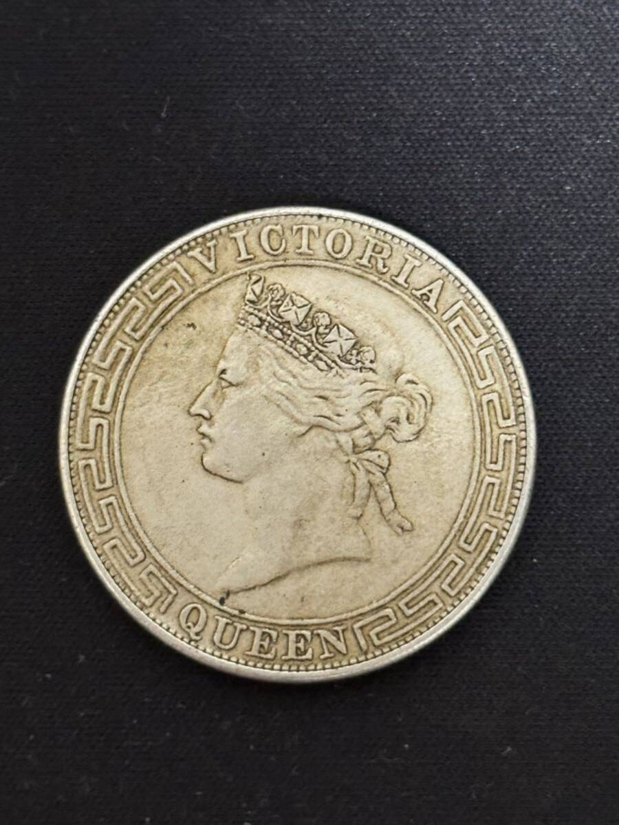 硬貨 古銭 コイン イギリス 銀貨 100ソル 貨幣 ペルー アンティーク エドワード7世_画像1