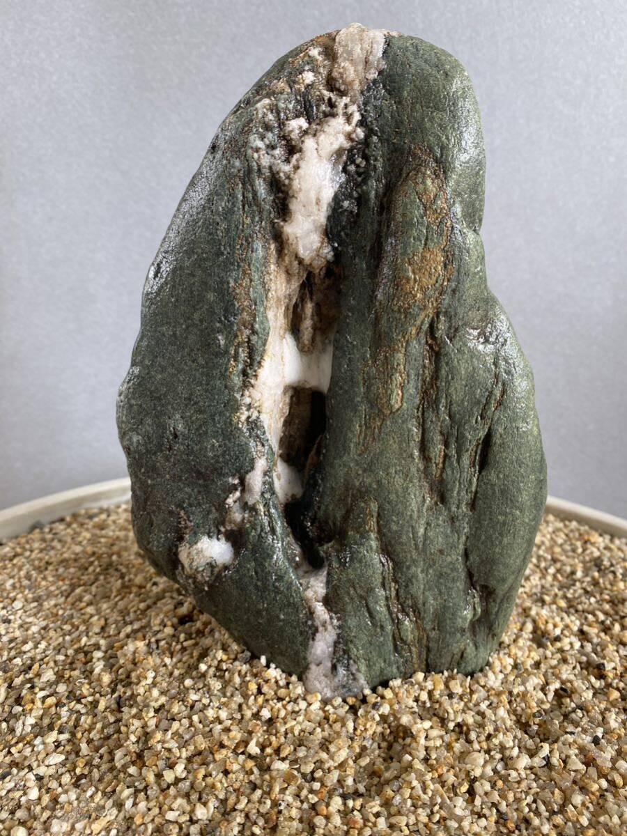 天竜川水石 鑑賞石 天然石 盆石 自然石の画像6