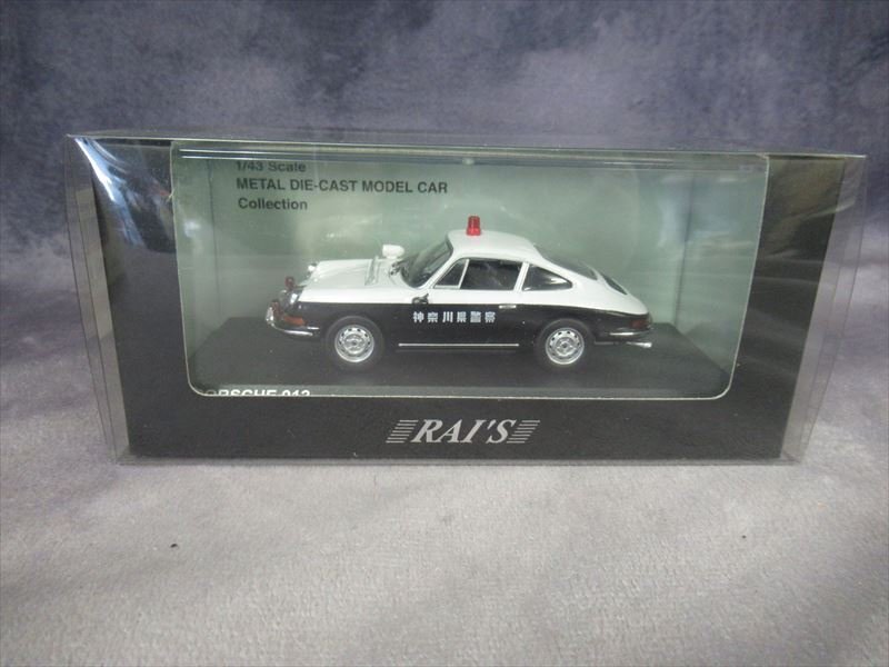 新品 RAI’S レイズ 1/43 Porsche ポルシェ 912 1968 神奈川県警察交通機動隊車両の画像4