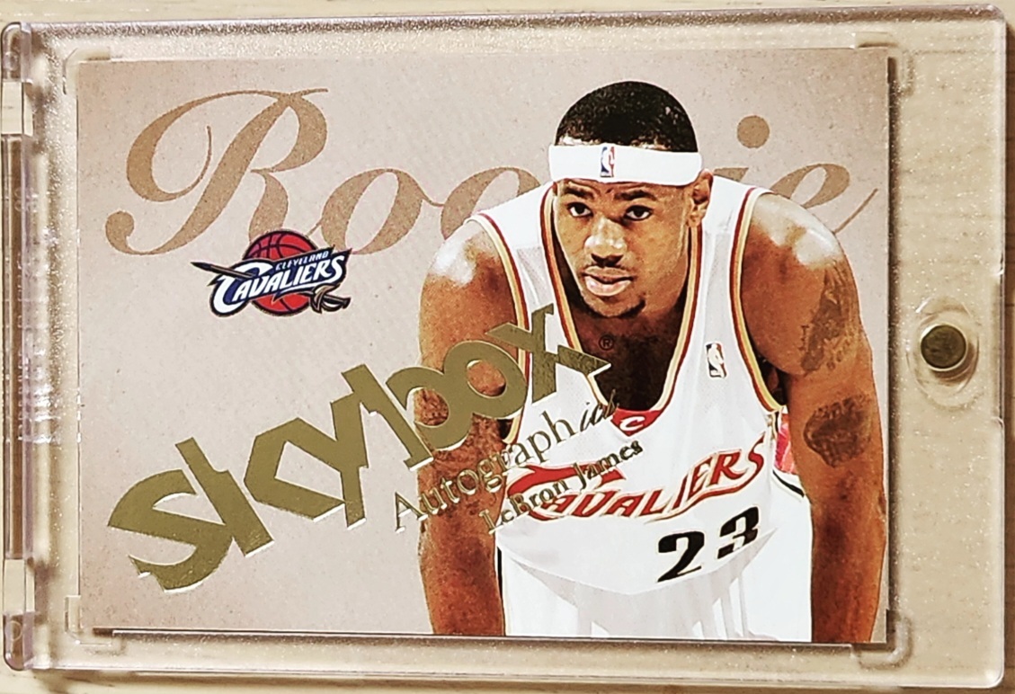 レア RC 2003 -04 Fleer Skybox LEBRON JAMES (/1500) / レブロン ジェームズ #77_画像1