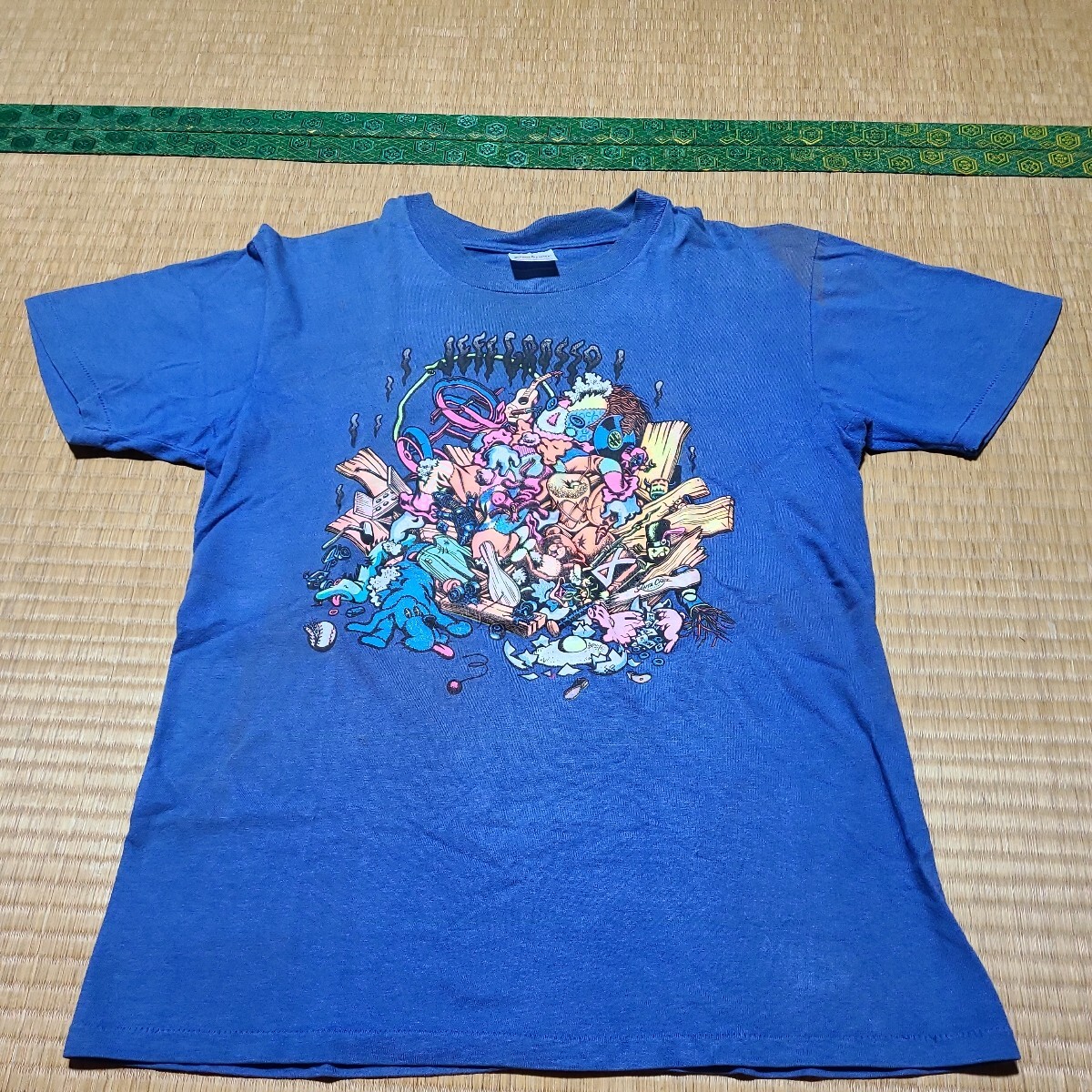 6250円 80s USA製 Santa Cruz Skateboards Jeff Grosso Tシャツ 6250円 80s USA製 Santa Cruz Skateboards Jeff Grosso Tシャツ