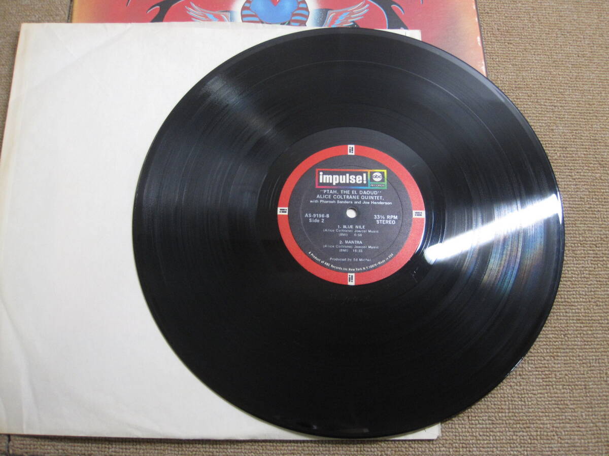 ●米国盤 レコード Ptah, The El Daoud 』Alice Coltrane Pharoah Sanders Joe Henderson アリス・コルトレーン U.S.A.の画像8