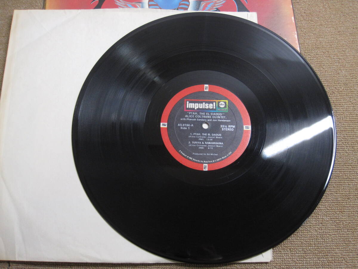 ●米国盤 レコード Ptah, The El Daoud 』Alice Coltrane Pharoah Sanders Joe Henderson アリス・コルトレーン U.S.A.の画像6