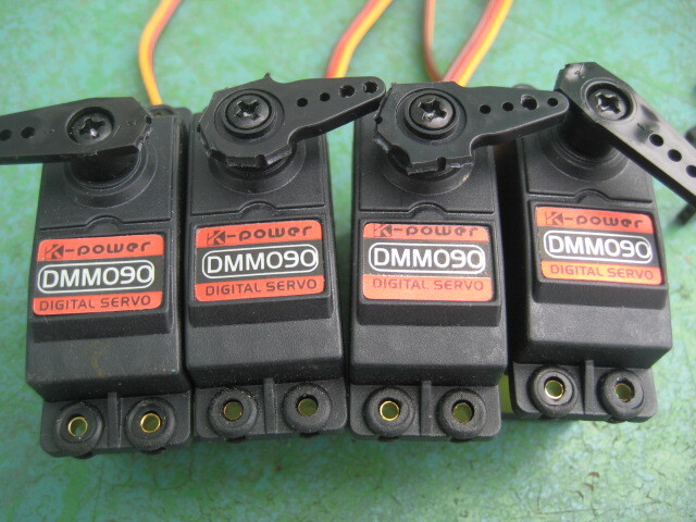 K-POWER цифровой servo DMM090 4 шт б/у,,,HA(P сверху )