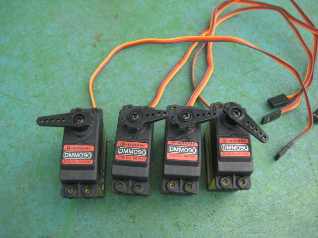 K-POWER цифровой servo DMM090 4 шт б/у,,,HA(P сверху )