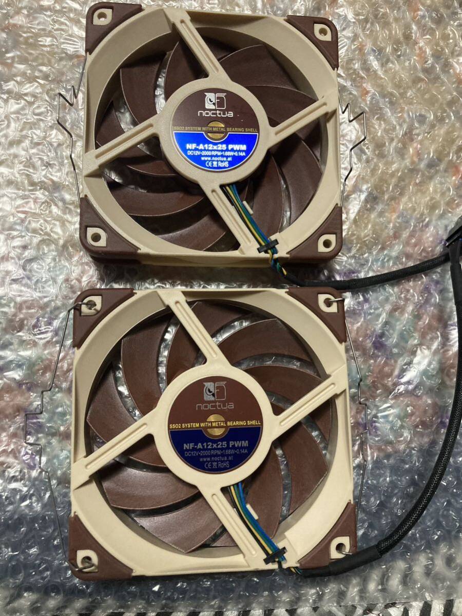 NOCTUA NH-U12A 120mm サイドフロー型CPUクーラー NF-A12x25 PWM 2個付属 AM4用_画像4