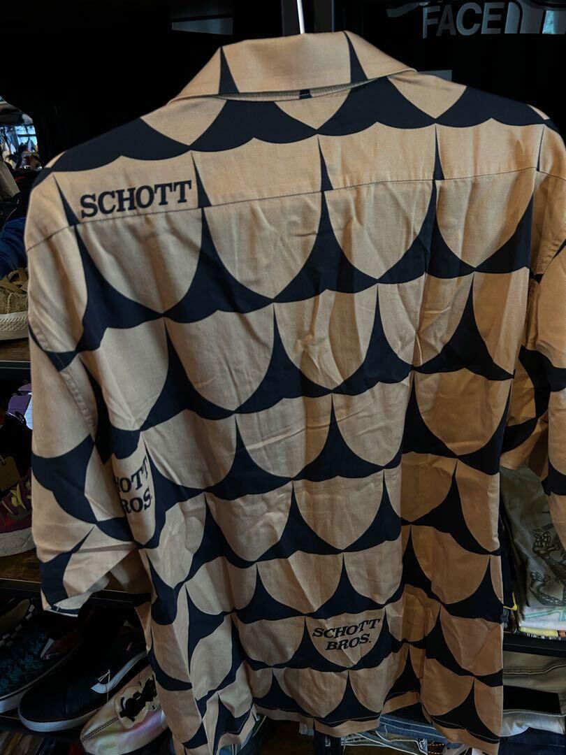 タグ付き Schott ショット アロハ shirt シャツ ハワイアン L_画像5