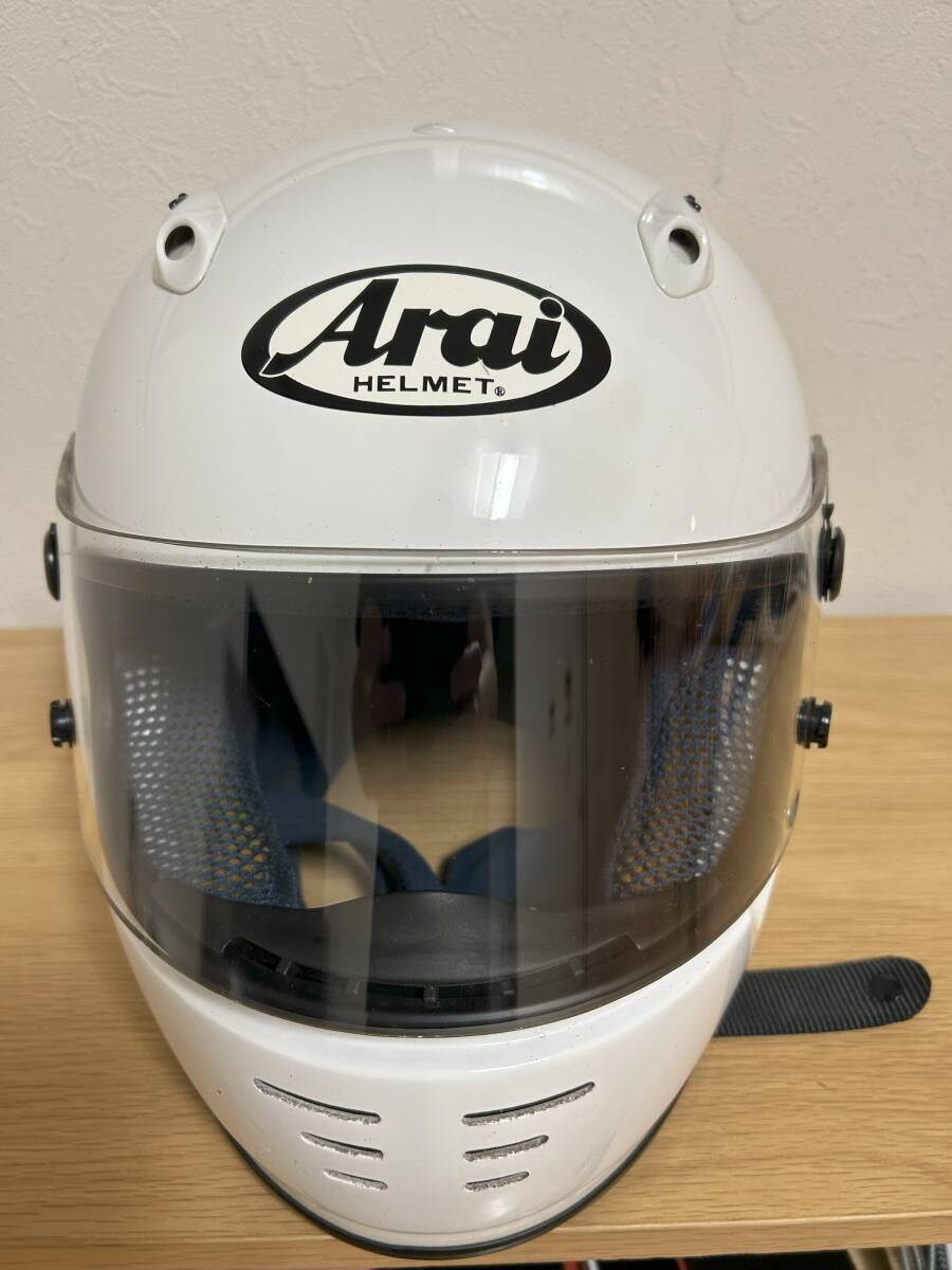 アライ ARAI ヘルメット GP-4X 57・58cm シールドスモーク付きの画像3