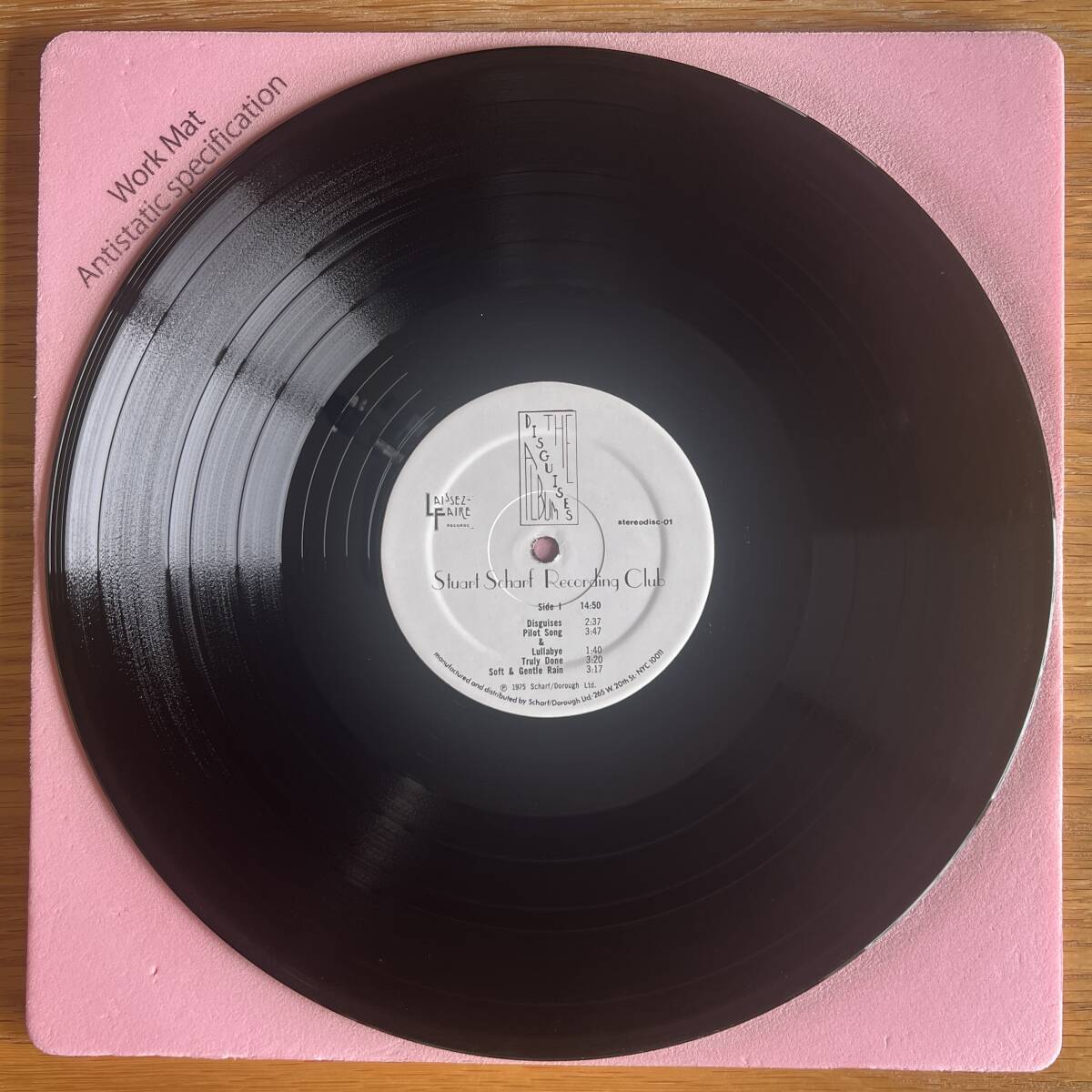 STUART SCHARF The Disguises Album US ORIG LP BOB DOROUGH ROBERTA FLACK 1975 5_画像5