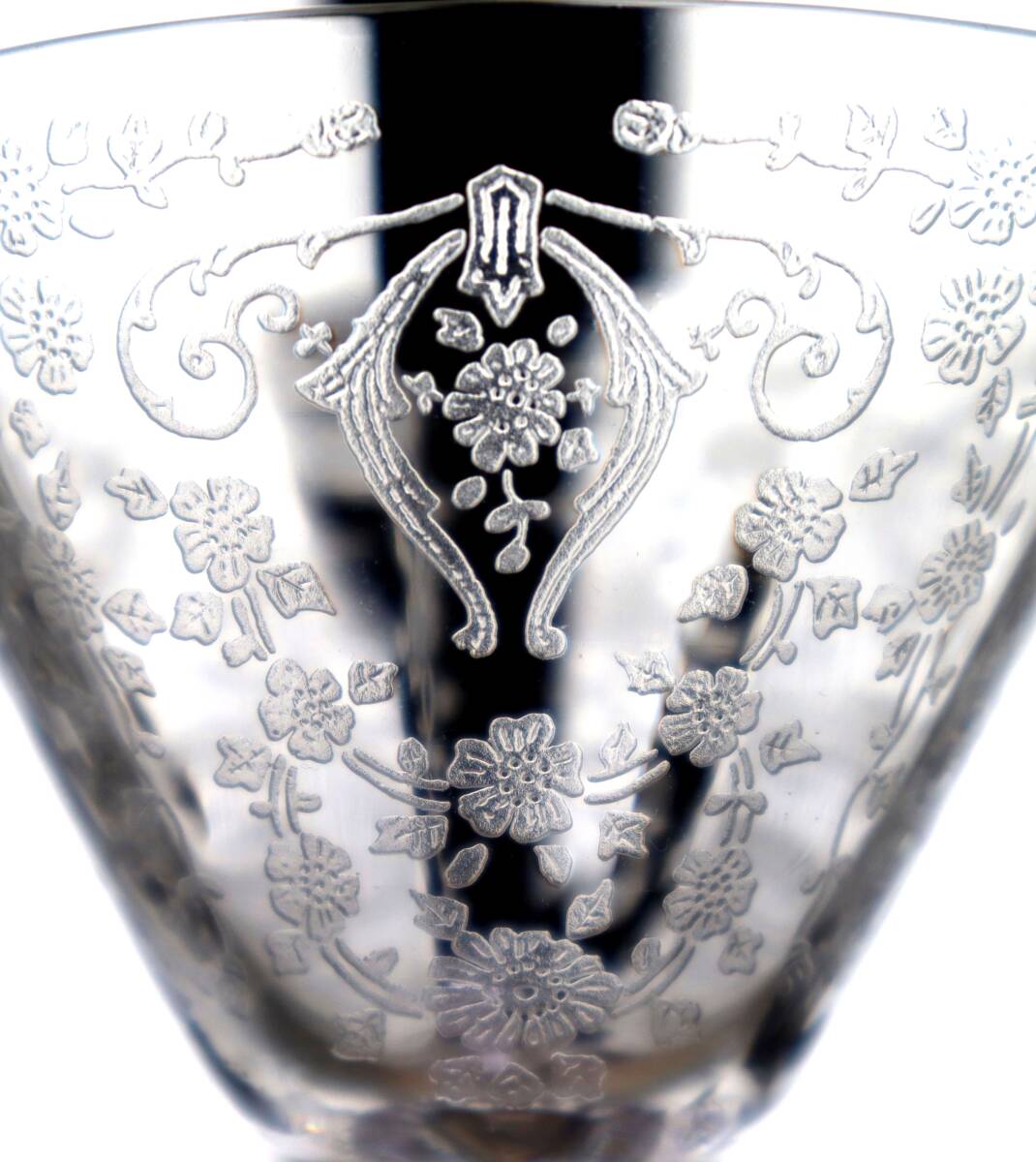 384★検 オールド バカラ グラス）ケンブリッジ Cambridge ダイアン モデル シャンパン グラス◆アンティーク グラスの画像6
