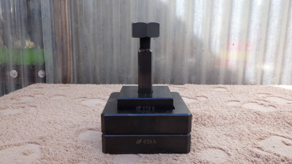 ★亀倉精機 HP-1/HP-2用 角穴パンチセット HP-45KA 油圧パンチャー ダイス コマ K405A