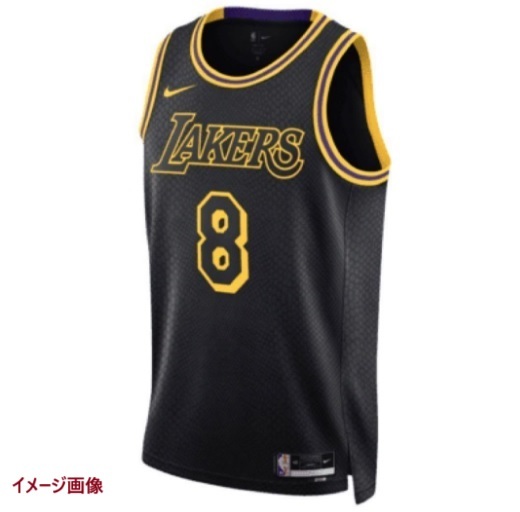 【未使用】○NIKE BOYS KOBE JERSEY LAKERS ユニフォーム 黒系 XL コービー ②  O.04.17.店の画像7