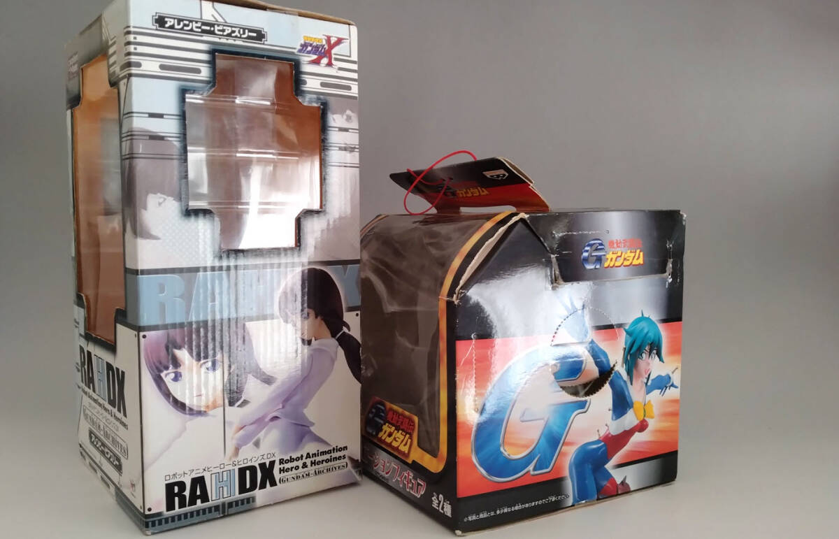 【中古 フィギュア】 エクセレントモデル RAHDX ＆ シチュエーションフィギュア アレンビー 2体［機動武闘伝Gガンダム]