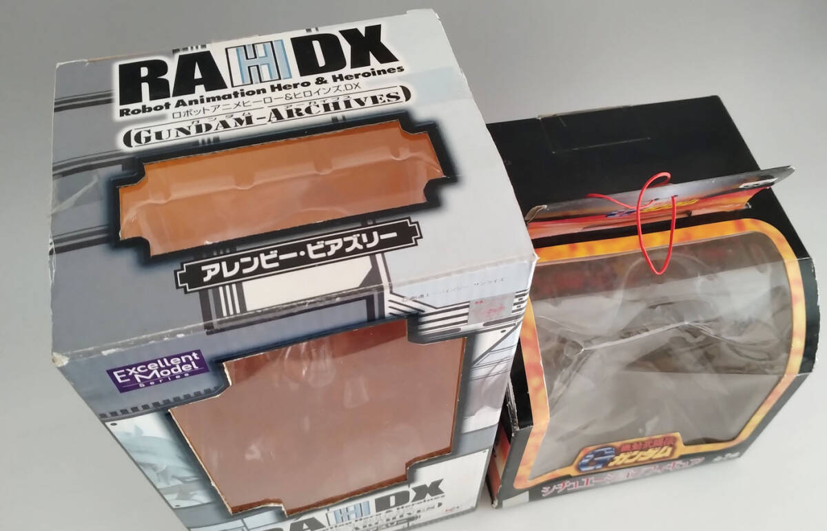 【中古 フィギュア】 エクセレントモデル RAHDX ＆ シチュエーションフィギュア アレンビー 2体［機動武闘伝Gガンダム]