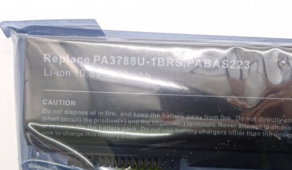 新品バッテリー TOSHIBA B552 PA3788U-1BRS,PABAS223 東芝_画像2