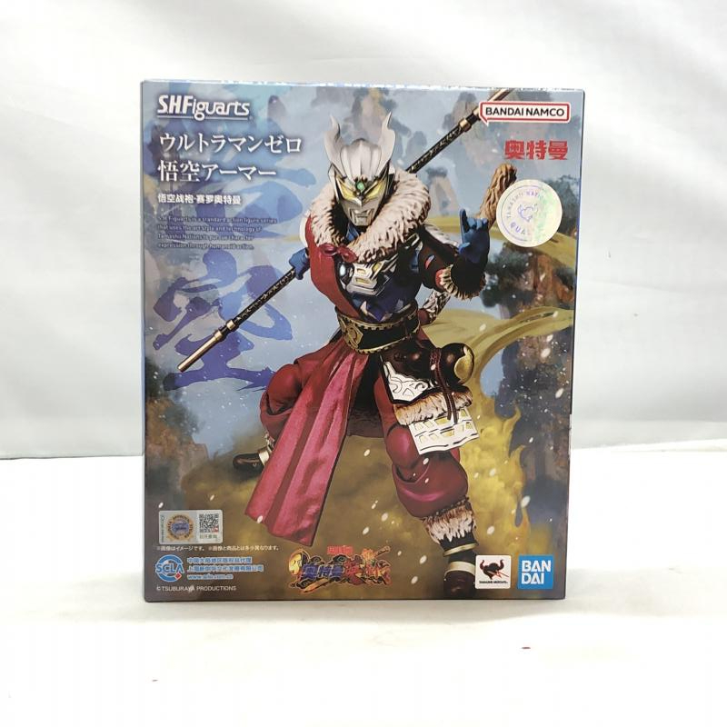 【中古】バンダイ S.H.Figuarts ウルトラマンゼロ 悟空アーマー 開封品 中国限定 ウルトラマン英雄伝[240097192876]_画像1