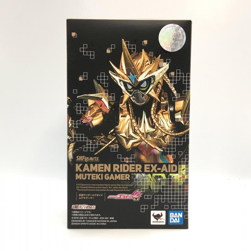 【中古】バンダイ S.H.Figuarts 仮面ライダーエグゼイド ムテキゲーマー 開封品 仮面ライダーエグゼイド[240097166141]_画像1