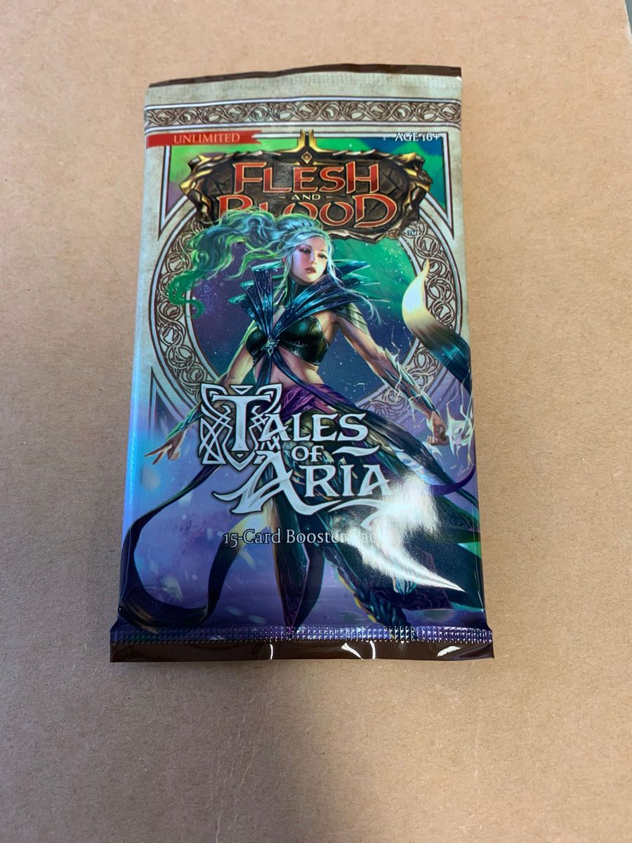 Flesh and Blood Tales of Aria 英語版未開封 flesh and blood tales of aria unlimited1パック 英語版 未開封