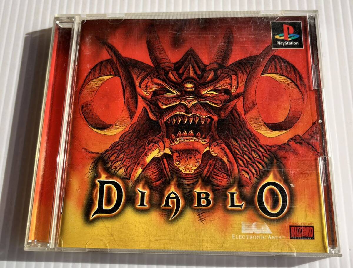 ★レア★現状品 ディアブロ DIABLO PS1プレイステーション ゲーム ソフト おもちゃの画像1