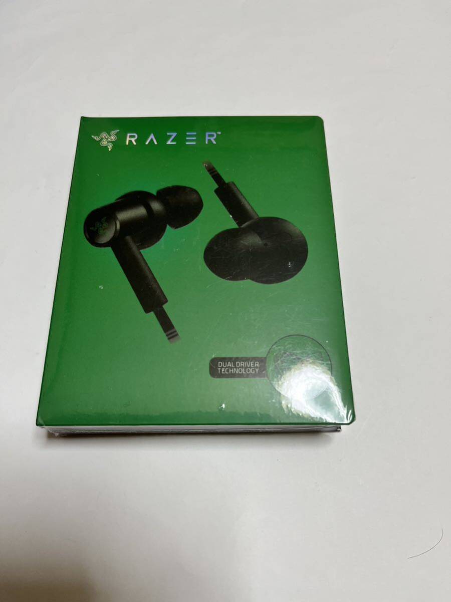 ★未開封★Razer Hammerhead DUO マイク 付きゲーミング イヤホンレイザー ハンマーヘッド デュオ FPS 等にの画像1