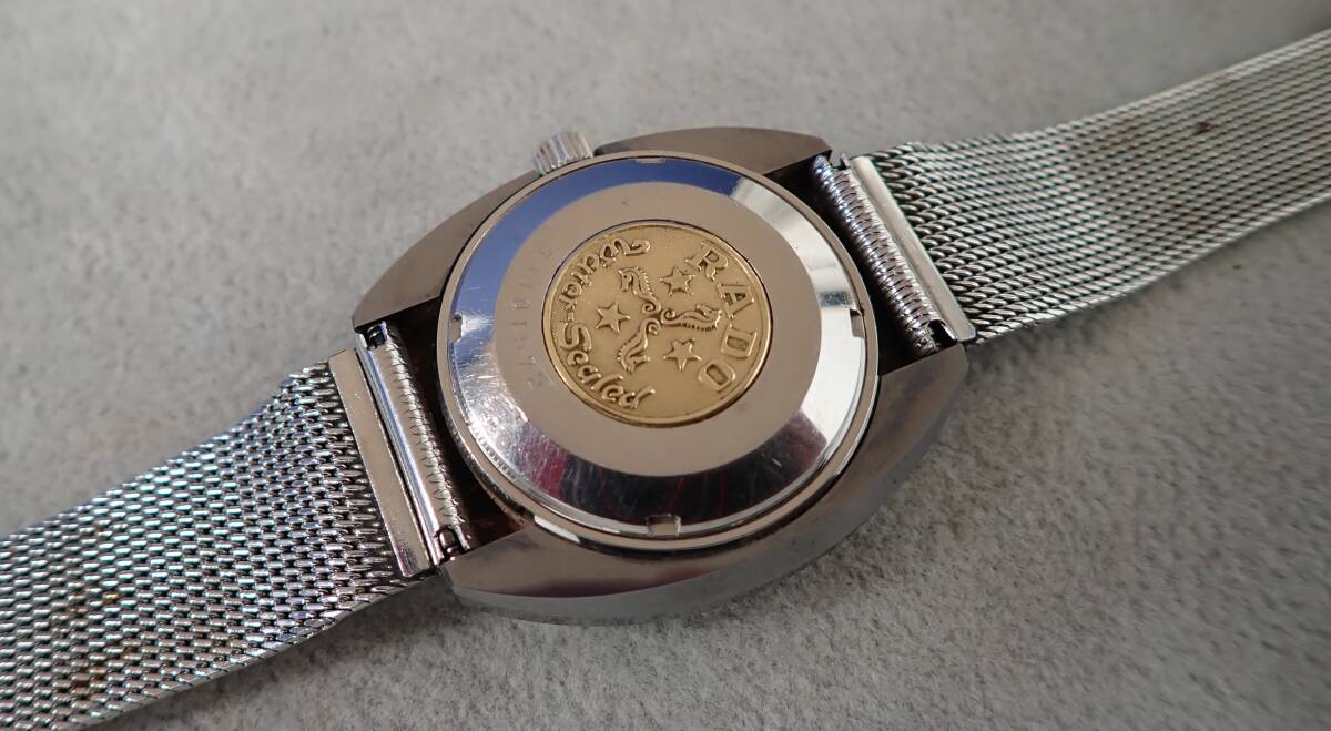 47379★ラドー バルボア RADO BALBOA 自動巻き 稼働品 中古 経年保管品の画像4