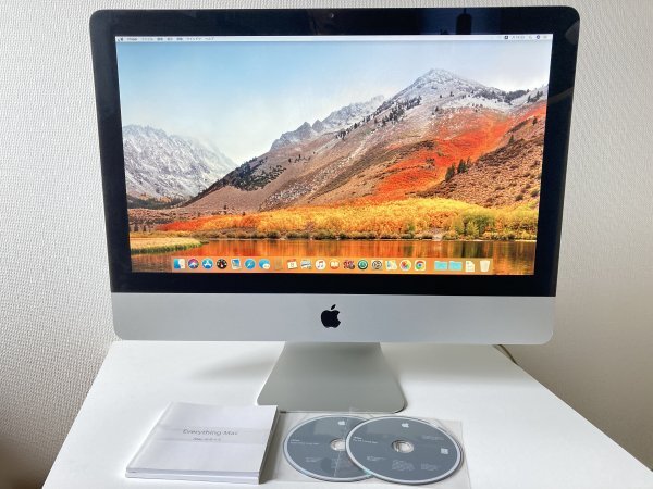 Machintosh ◇ Apple iMac (21.5インチ, Mid 2010) A1311 Core i3 4GB HDD500GB 21.5インチ ◇ MacOS High Sierra 10.13.6 ◇ USED/中古品の画像1