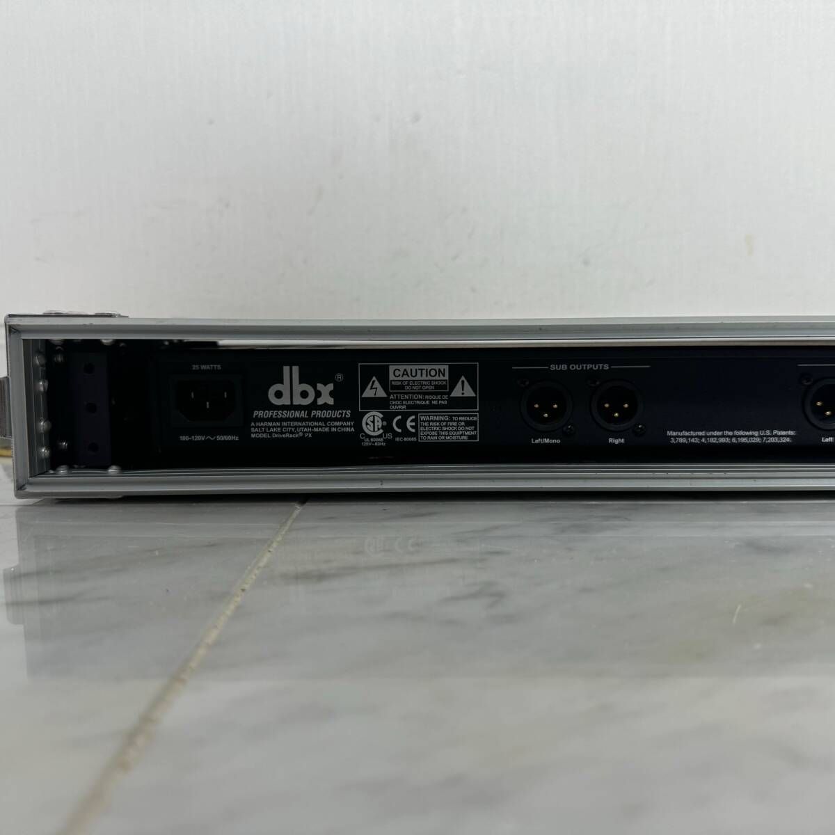 dbx Drive Rack PX スピーカープロセッサー ラック 電源コード付 通電確認済_画像8