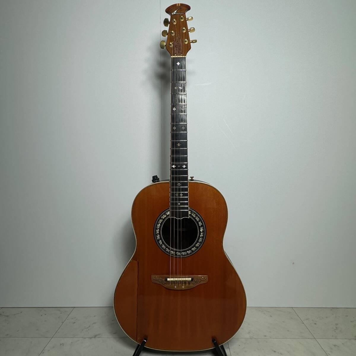 希少 Ovation オベーション 1657 10th Anniversary USA製 1981年製 エレアコ エレクトリックアコースティックギターの画像2