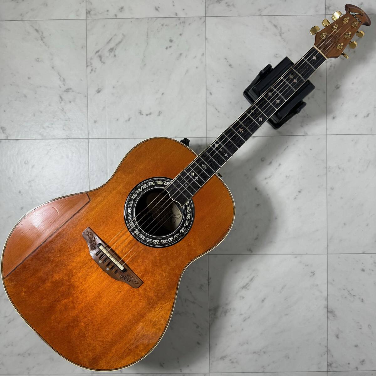 希少 Ovation オベーション 1657 10th Anniversary USA製 1981年製 エレアコ エレクトリックアコースティックギターの画像1