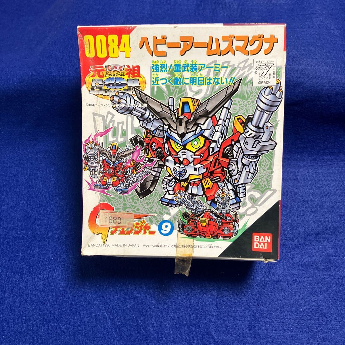 未組立新品 元祖SDガンダム Gチェンジャー9 ヘビーアームズマグナ 0084 BANDAI バンダイ｜当時物の画像1