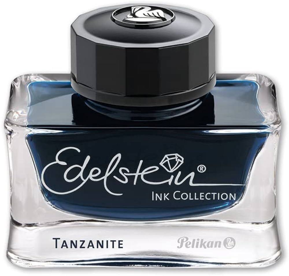 Pelikan pelican fountain pen bottle ink e- Dell shu Thai nEdelstein tanzanite TANZANITE 50ml blue black new goods 