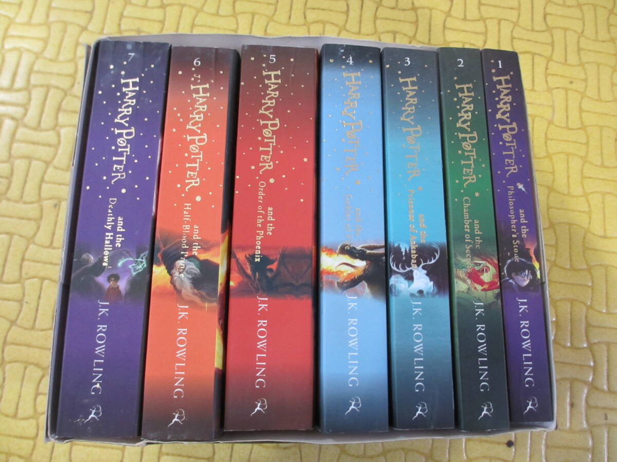  Harry Potter J.K.ROWLING foreign book Complete collection all 7 volume SET cheap start!!