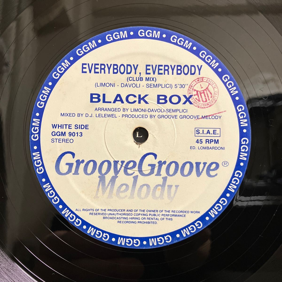 Black Box / Everybody, Everybody [12inch]