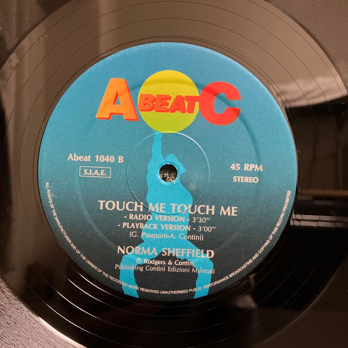 Norma Sheffield / Touch Me Touch Me 【12inch】の画像4