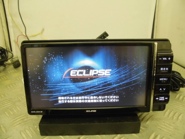 作動確認済み ECLIPSE イクリプス AVN-Z04iW SD DVD Bluetooth TV バックカメラ付 トヨタカプラーの画像1