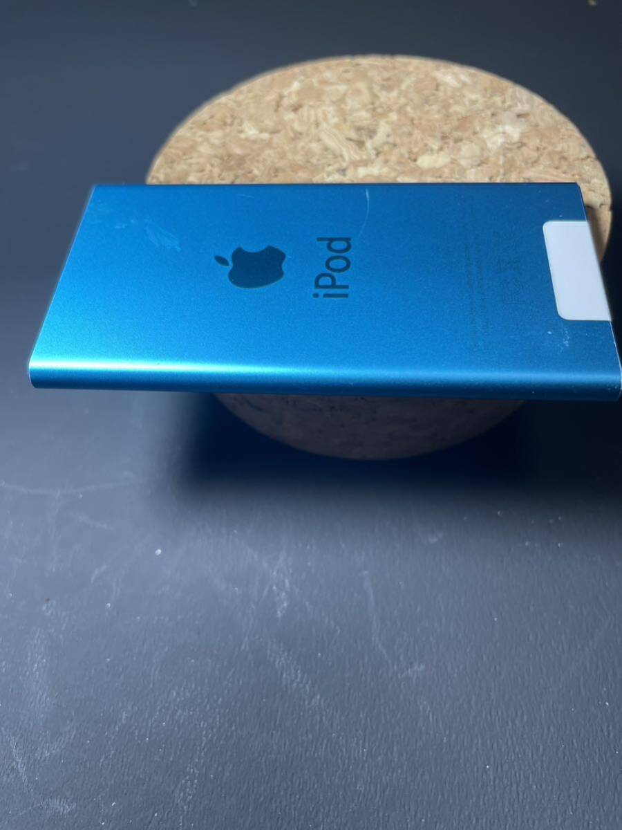 動作不良あり　iPod nano 16GB 第7世代 MD477J ブルー Apple 本体のみ_画像8