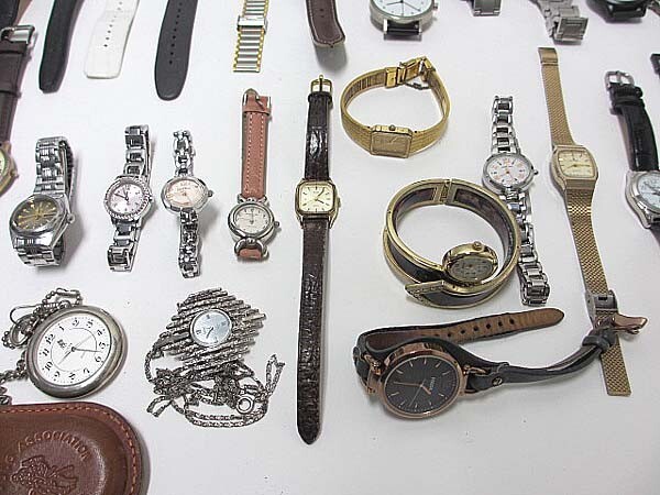 【ジャンク品】腕時計まとめ売り CASIO SEIKO ORIENT 等 その他計50本以上の画像6