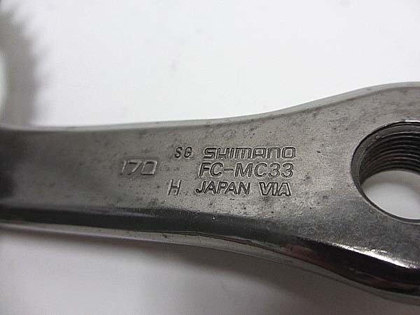 シマノ SHIMANO クランクセット 42-32-22T 170mm STX RC FC-MC33の画像7