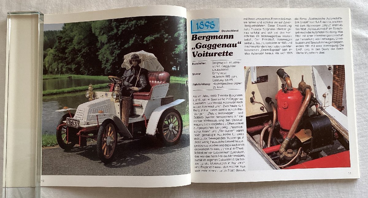 ★[A60270・Oldtimer aus dem Raule-Automobil-Museum] 自動車博物館図録+パンフレット。★_画像8